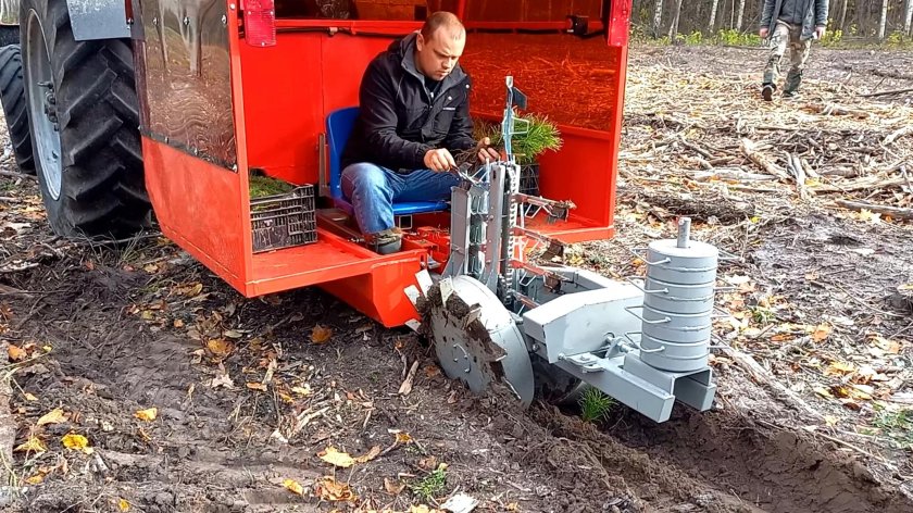 Лесопосадочная машина лмд-81