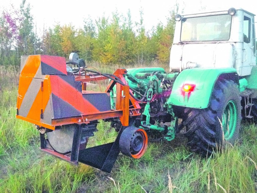 Прицеп подборщик сена ТПФ-45