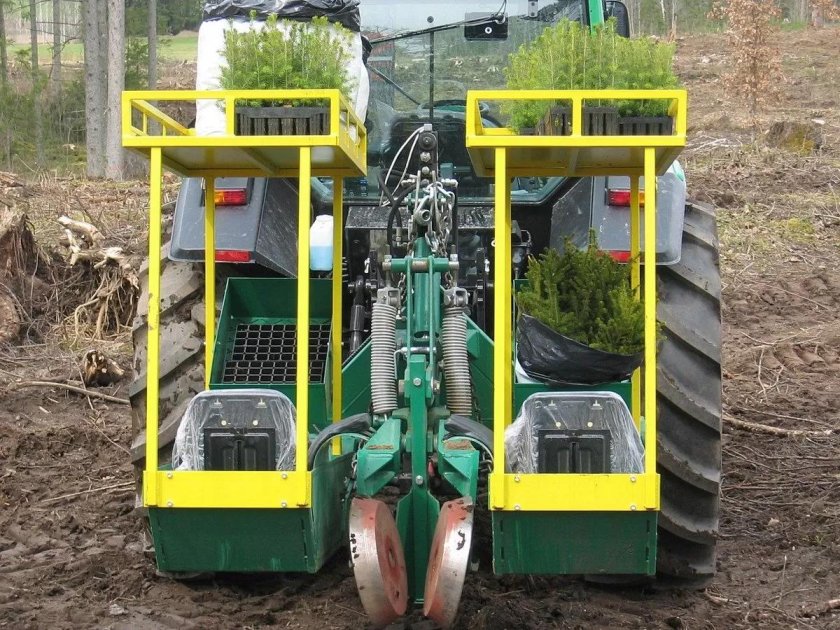 Машина для посадки саженцев МПС-1