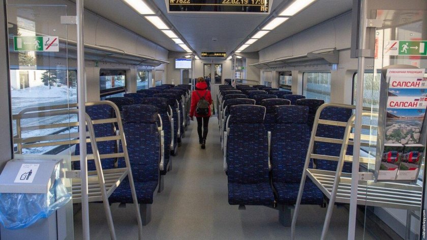 Поезд Ласточка Псков Санкт-Петербург