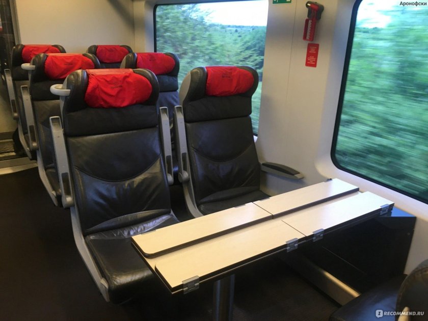 Комфорт поезд Ласточка 820
