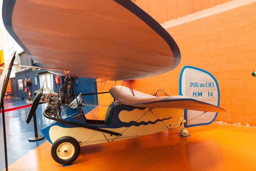 Небесная блоха самолет