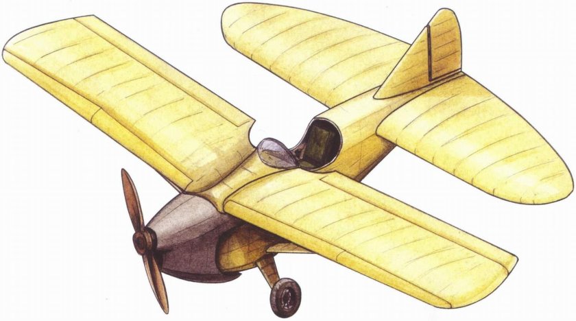 Самолет Октябренок Микоян