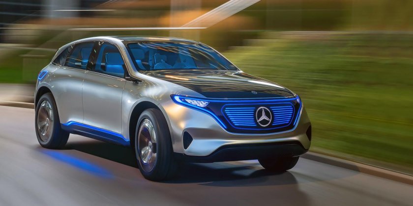 Электро Мерседес EQC