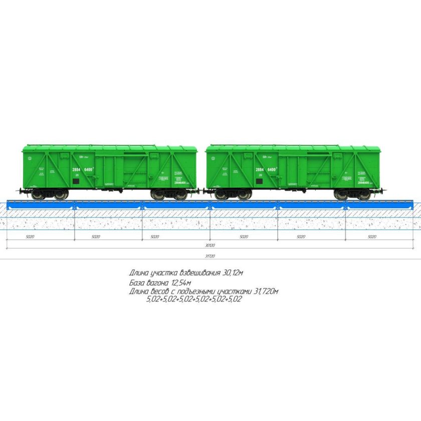 Вагонные весы ВД 30