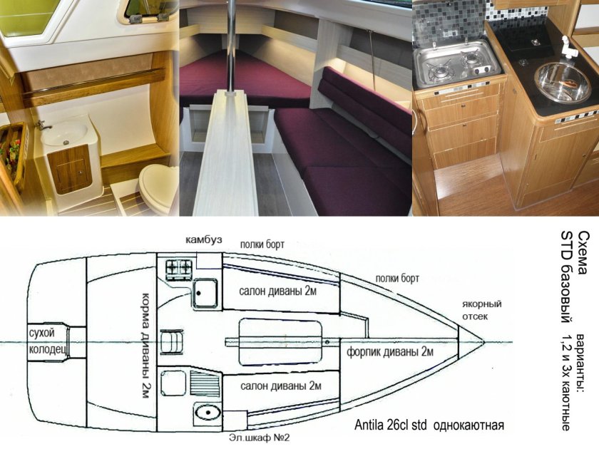 Антила 26 яхта
