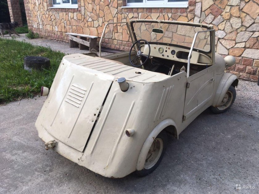 Мотоколяска СМЗ "Моргуновка".