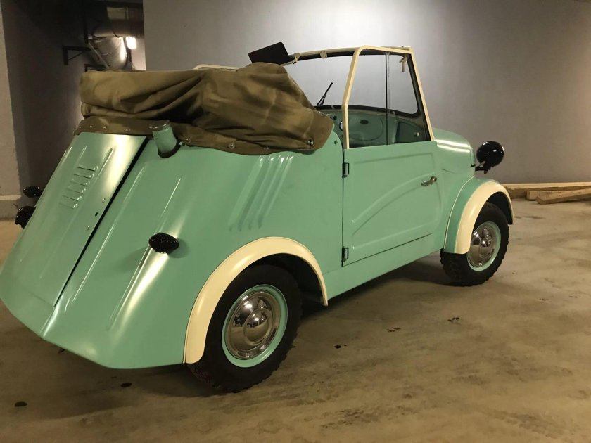 Мотоколяска СМЗ "Моргуновка".