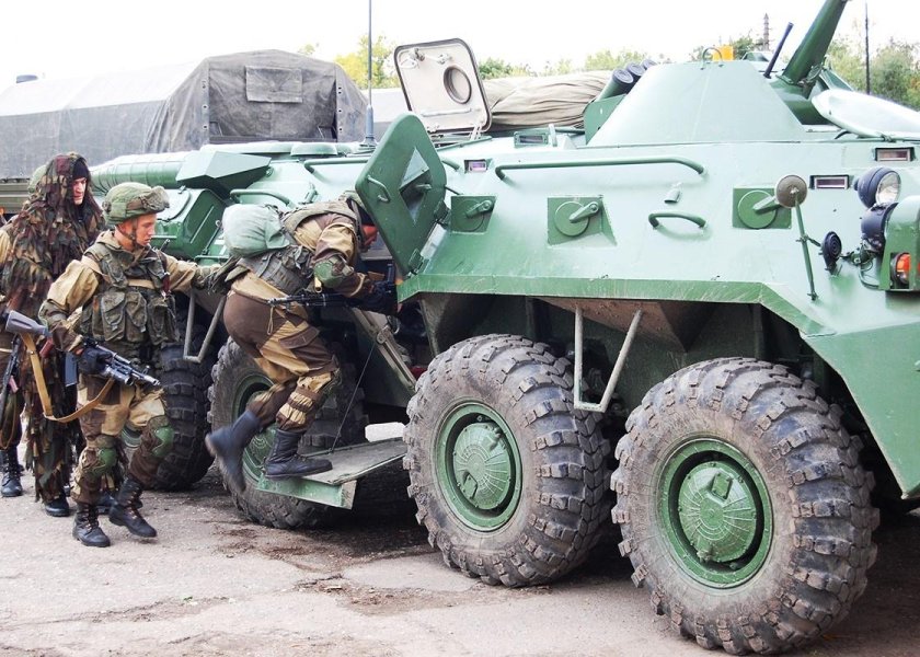 Техника БТР 80