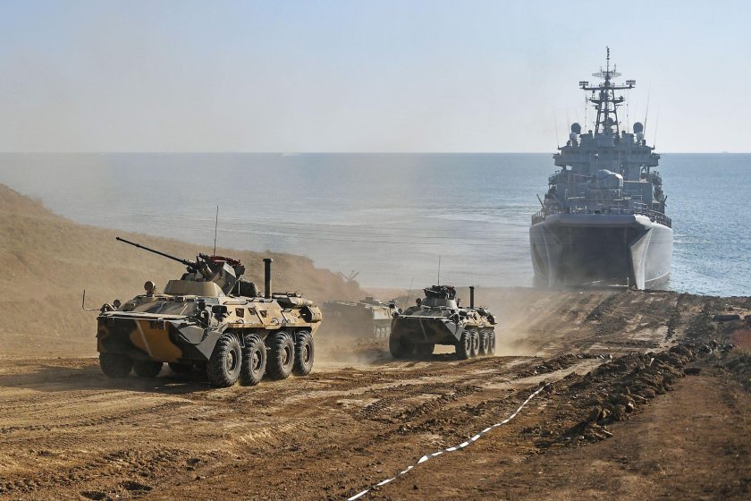 БТР 82а высадка десанта