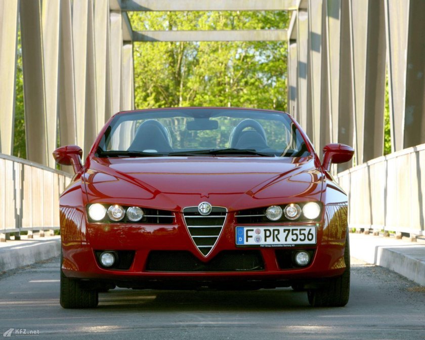 Альфа Ромео Спайдер 2008