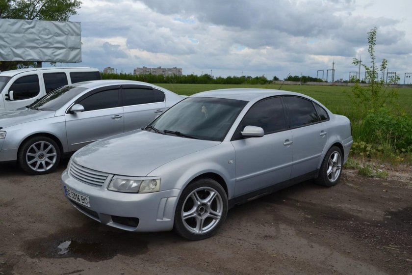 Пассат б5 серебристый