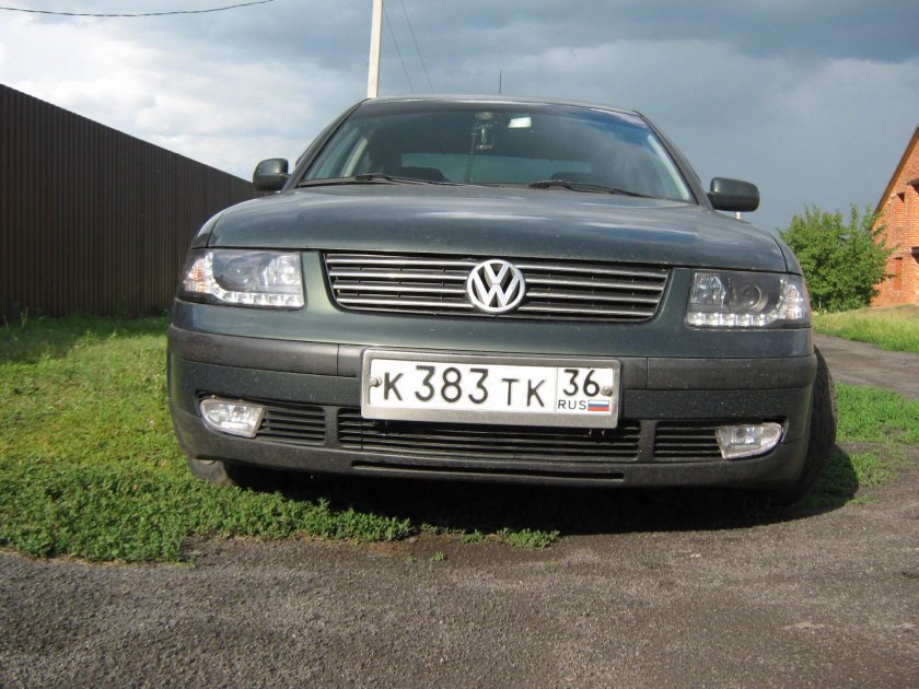 Противотуманки на VW Passat b5