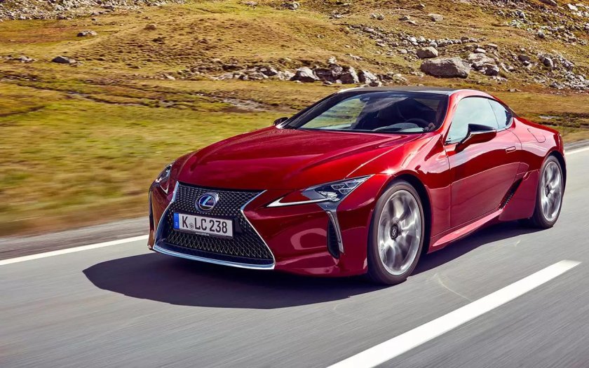 Lexus LC 500 Red