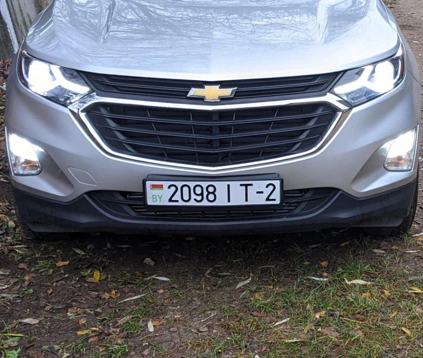 Шевроле Эквинокс 2014 противотуманки