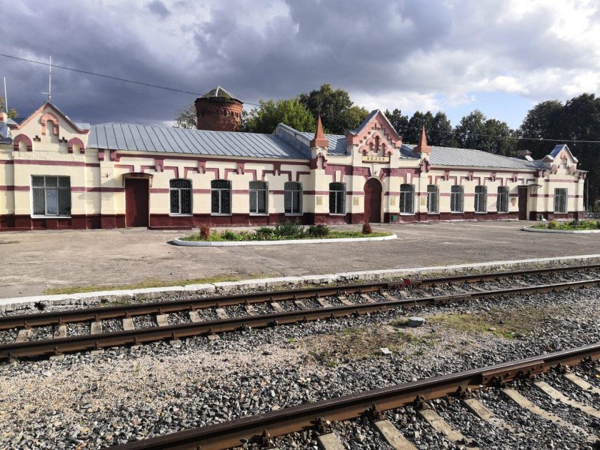 Белёв Железнодорожная станция