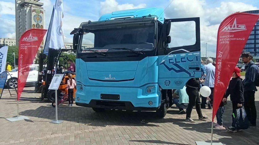 МАЗ электрогрузовик