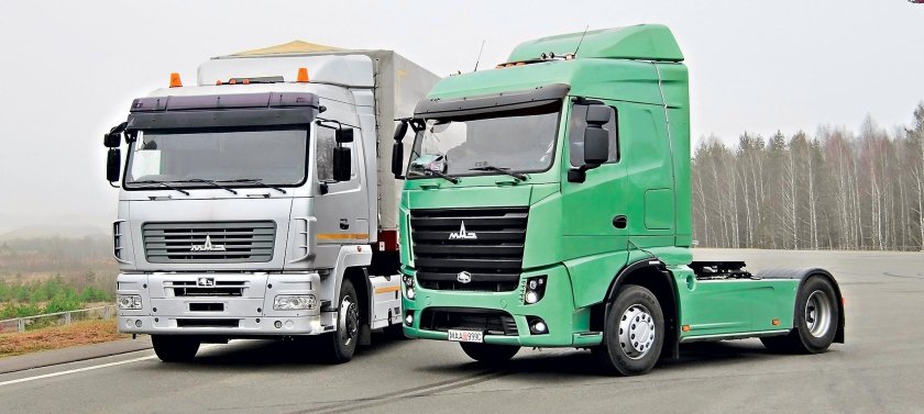 МАЗ-5440 м9 седельный тягач