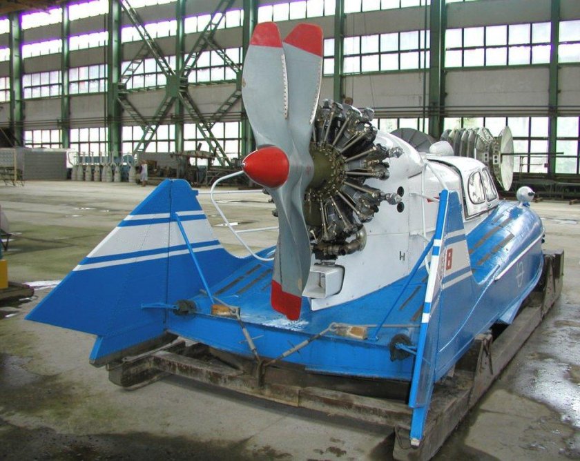 Аэросаням-амфибии Туполев а-3