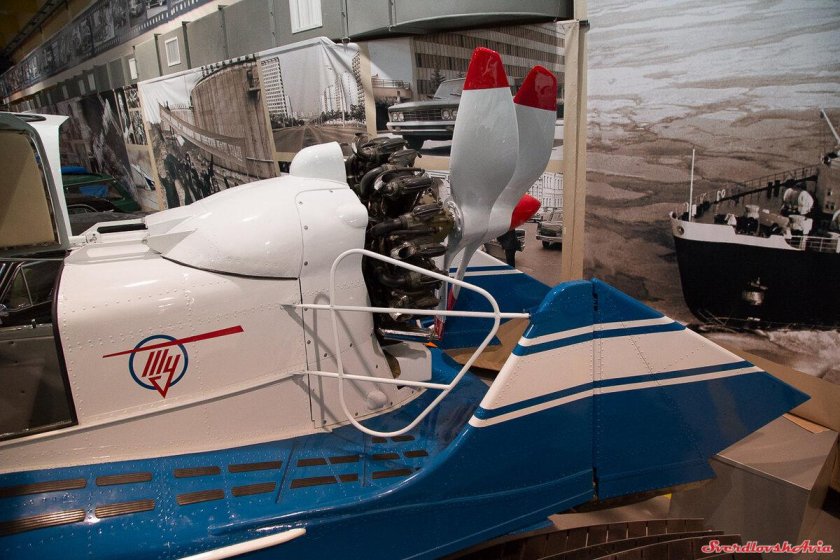 Аэросани-амфибия Туполева