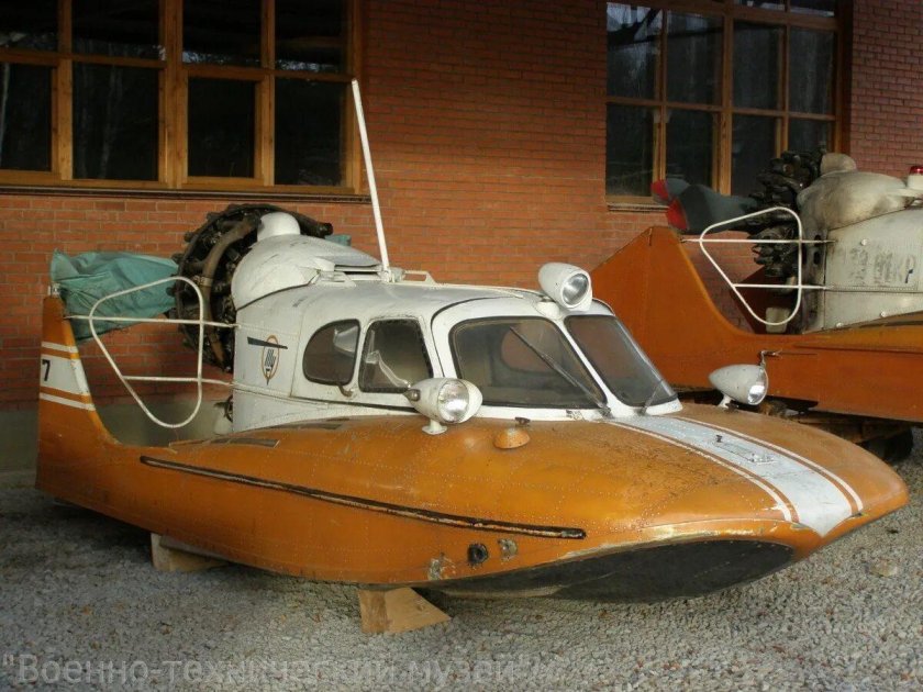 Аэросани-амфибия Туполева