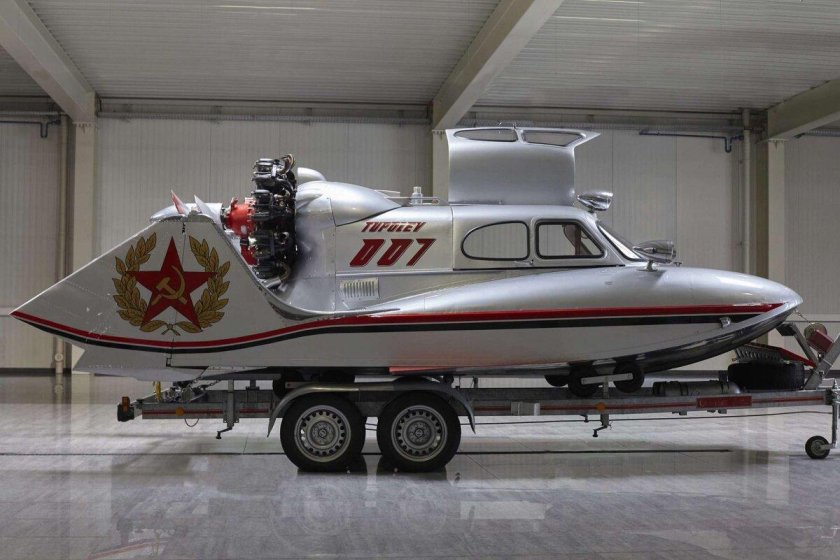 Аэросаням-амфибии Туполев а-3