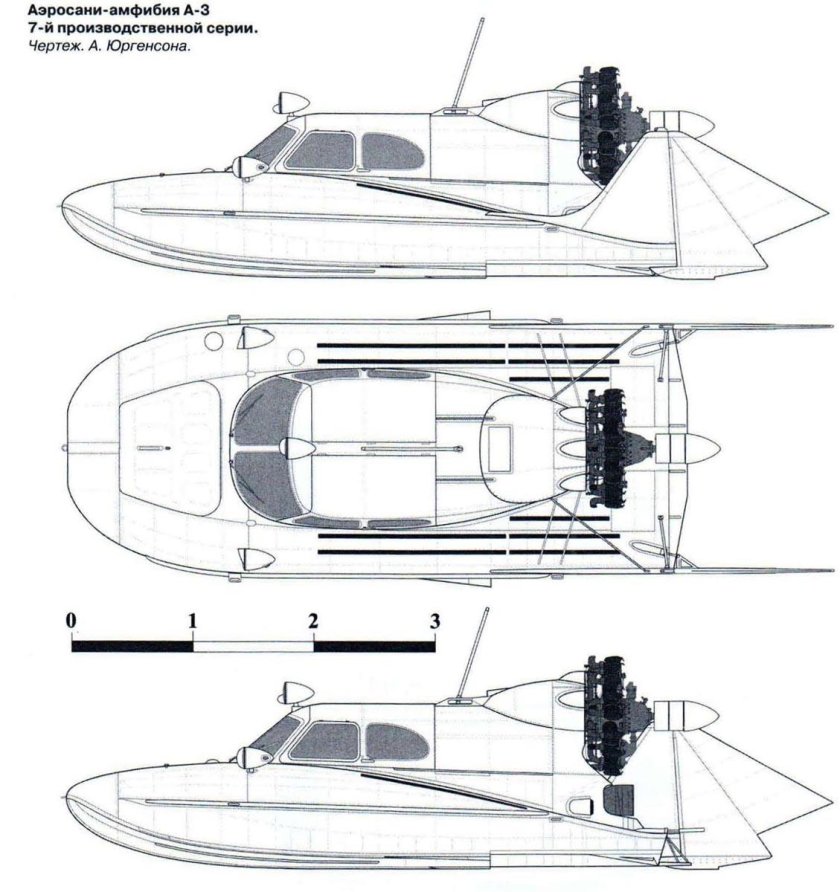 Аэросани Туполева а3 чертежи