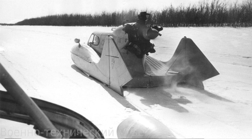 Аэросани-амфибия Туполева