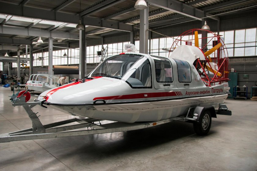 Аэросани-амфибия "патруль" АС-5