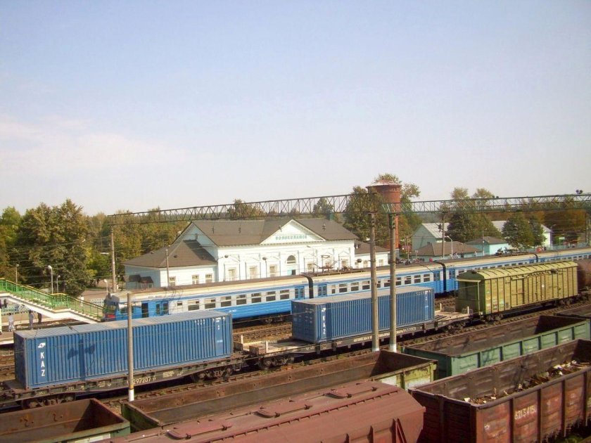 Железнодорожный вокзал Волоколамск