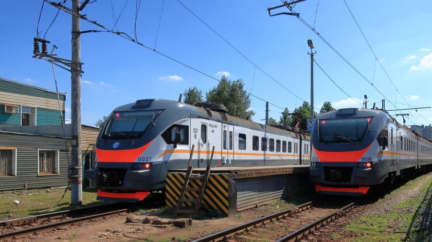 Электричка Волоколамск