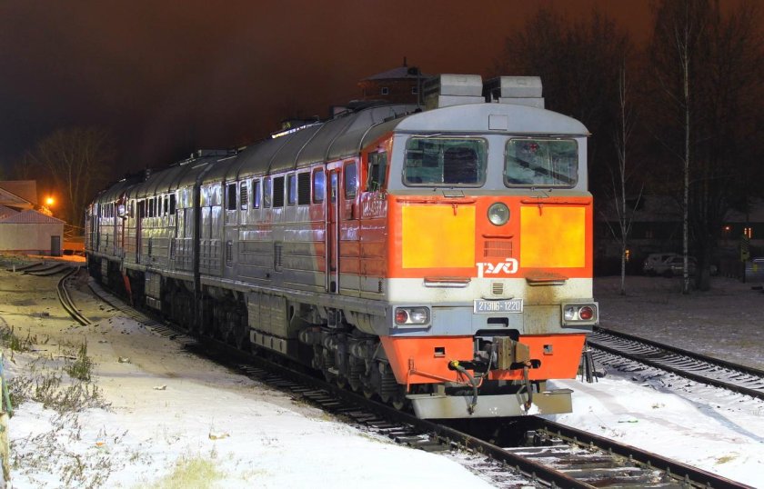 Врз на тепловозе 2тэ 116