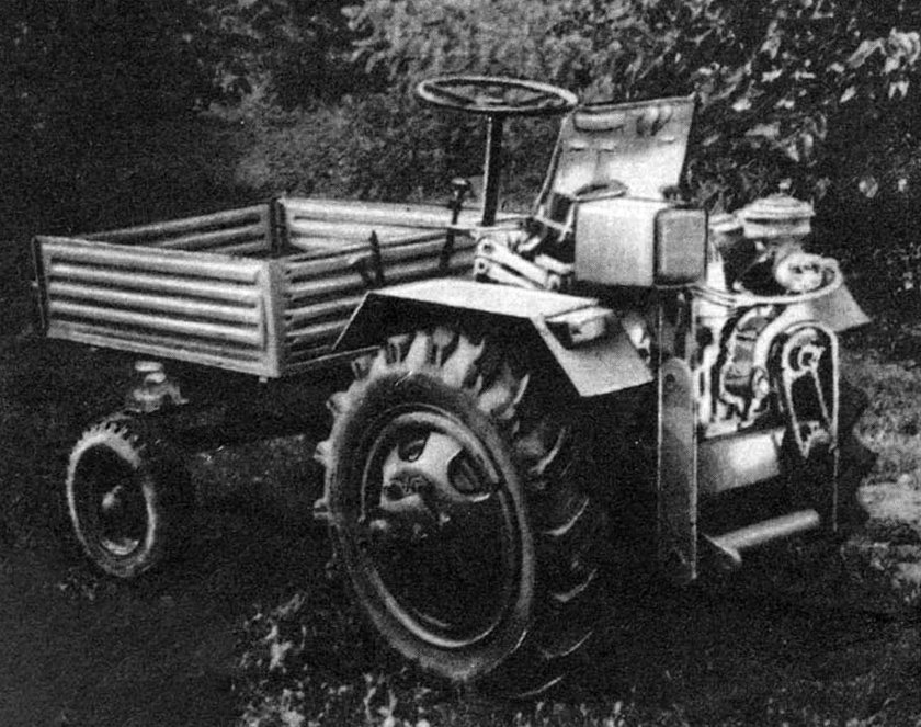 Самодельные трактора