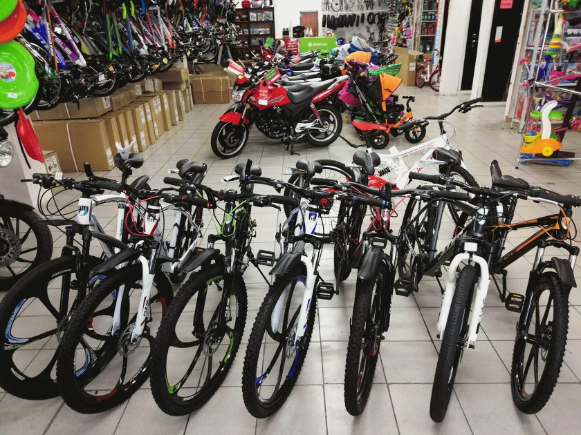 Магазин велосипедов