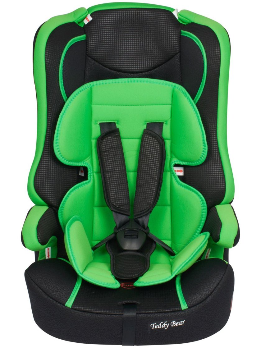 Автокресло Teddy Bear 513rf, Grey+Black Dot, 9-36 кг