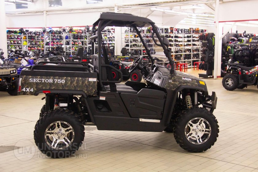 Hisun 1000 UTV черный