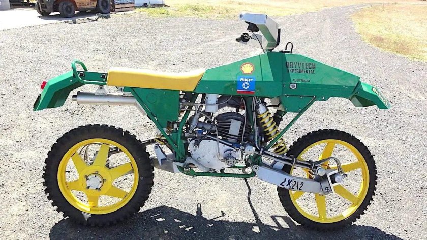 Полноприводный мотоцикл тарзан 2х2