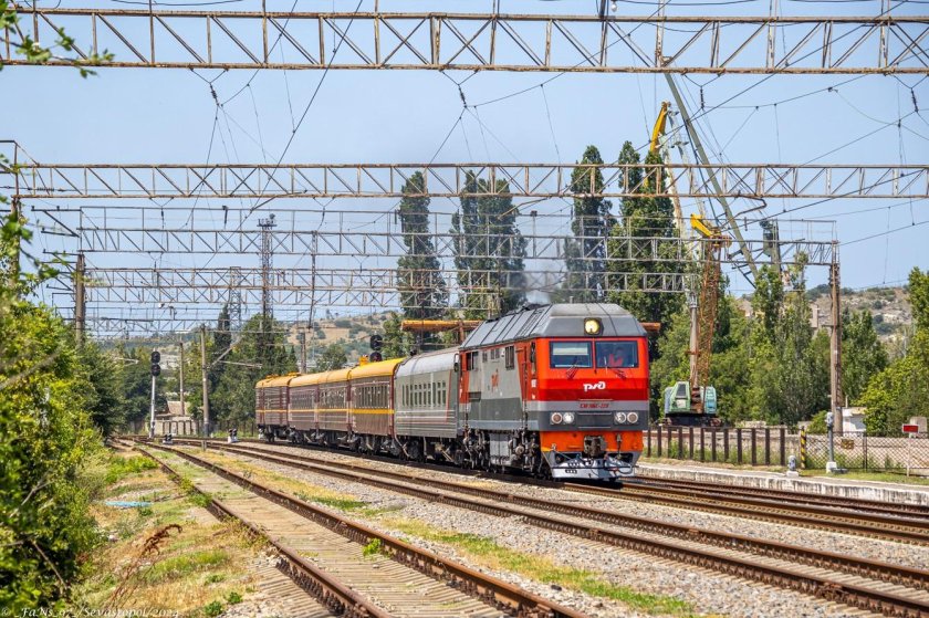 Тэп70бс крымская железная дорога