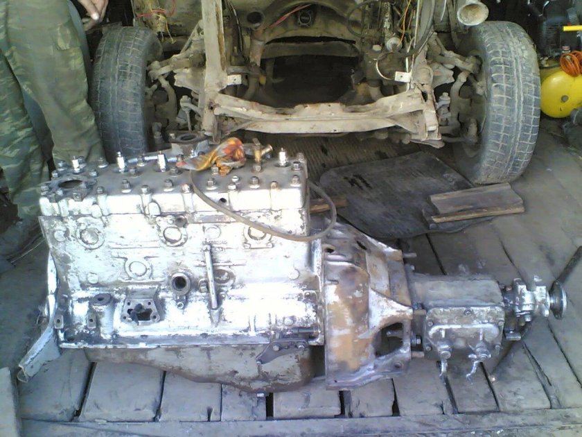 ГАЗ 12 двигатель