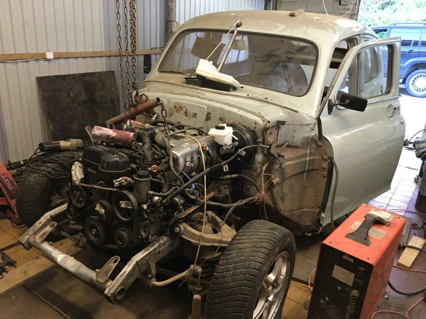 Двигатель от Победы ГАЗ м20
