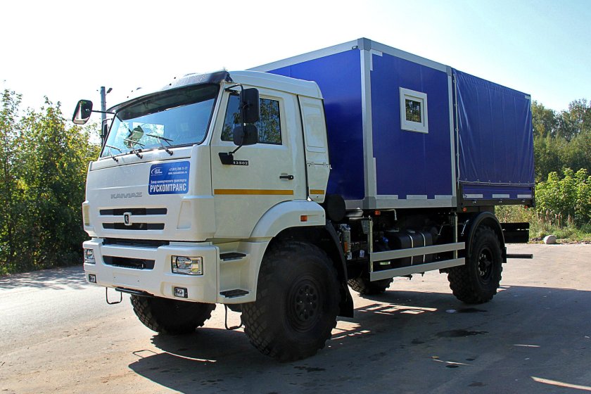 Камаз 43118 изотермический фургон
