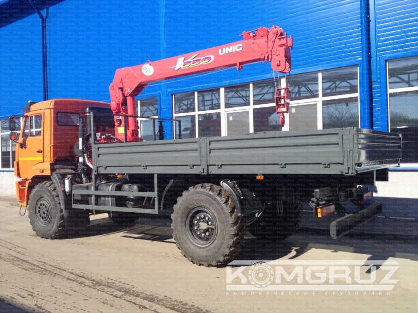 КАМАЗ 43502 С КМУ