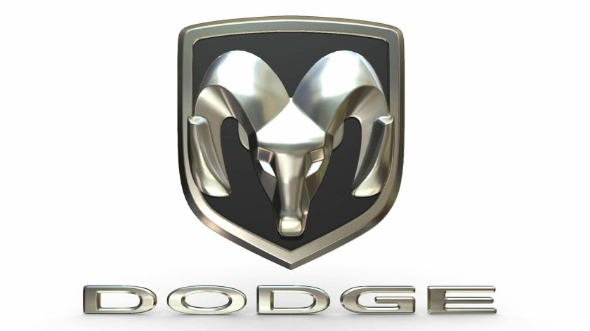 Додж эмблема 3д