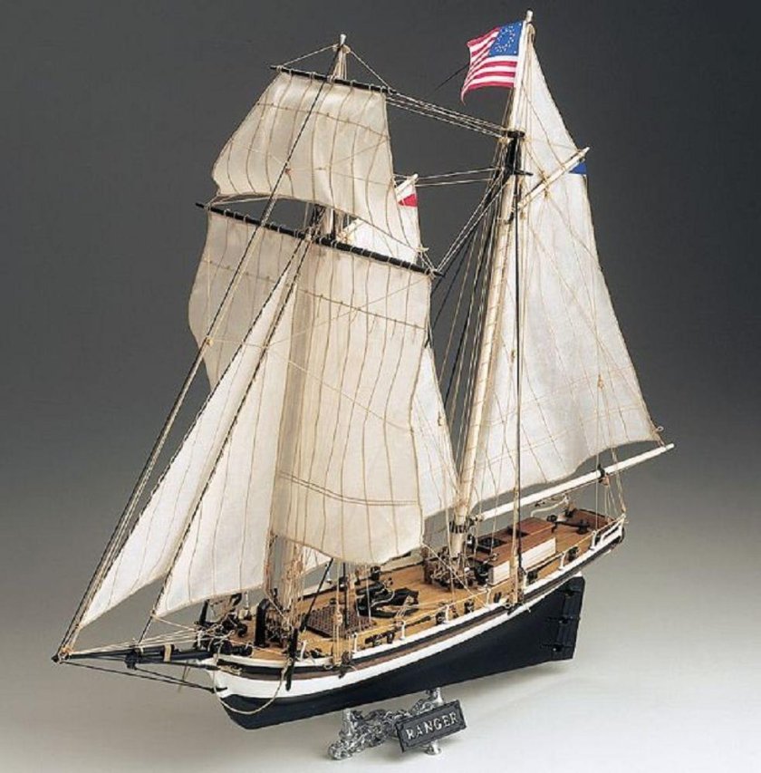 Шхуна Бриг 19 века