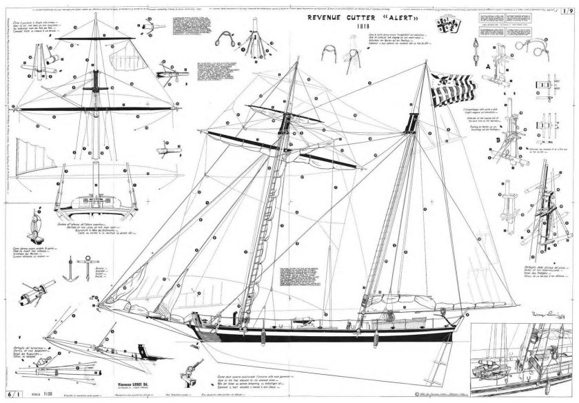 Шхуна халкон 1840