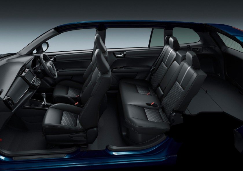 Toyota corolla fielder 2016 салон