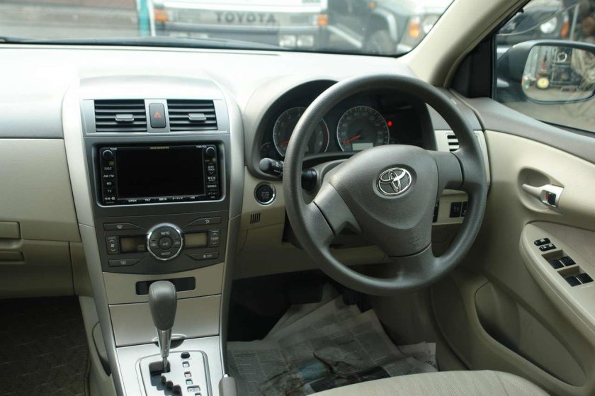 Toyota Fielder 2007 салон