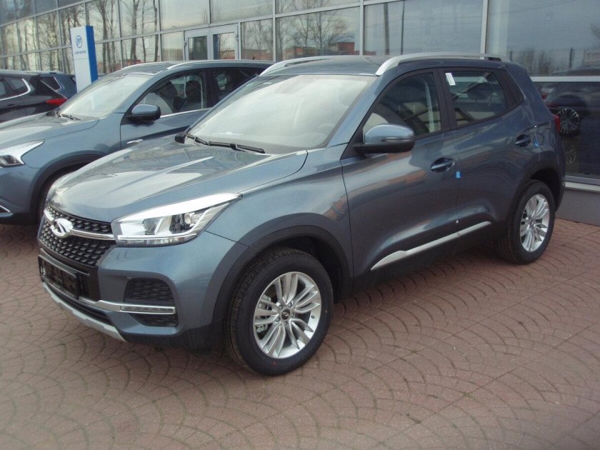 Chery Tiggo 4 серый