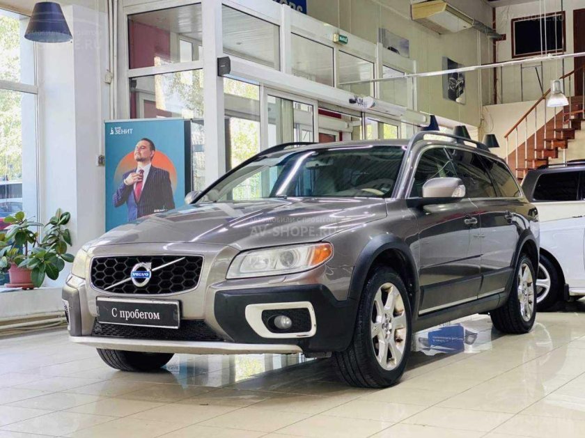 Вольво хс70 II 2.0 d3 at (163 л.с.) коричневый с пробегом