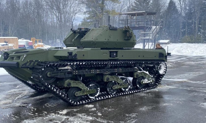 Боевой робот Ripsaw m5